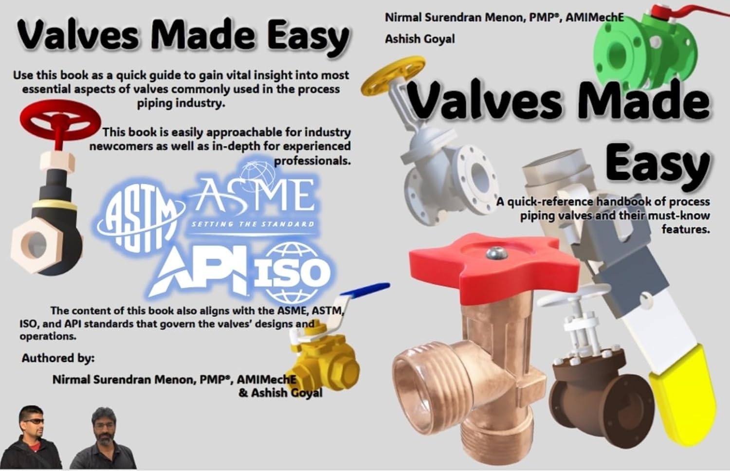 Valves Made Easy: A quick reference handbook of process piping valves and their must know features