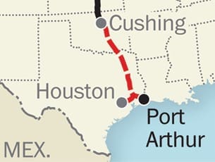Texas-Oklahoma Segment of Keystone Could Spout Big Dividends, Says Study