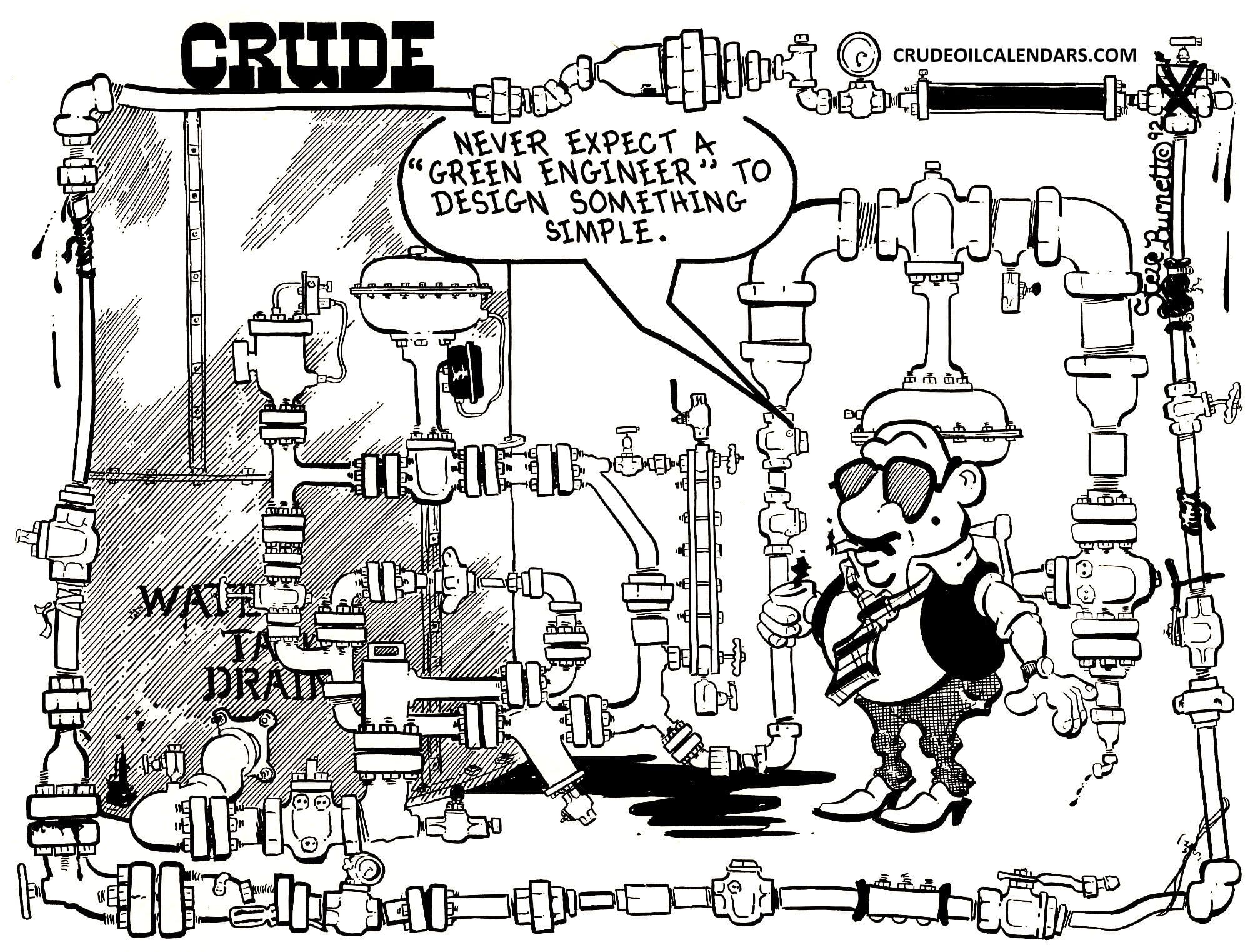 Oilman Cartoon