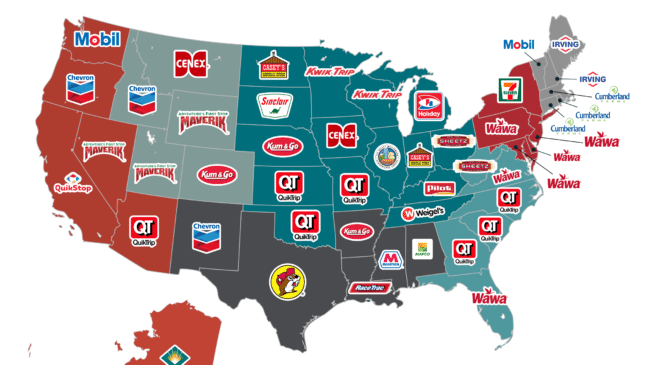 Top-Rated Gas Station Restrooms in Every State