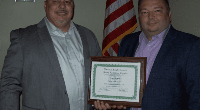 National Safety Council Presents Dupré Logistics with Occupational Safety Award 12 National Safety Council Presents Dupré Logistics with Occupational Safety Award