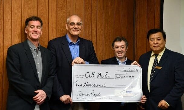 Phoenix Donates Funding & Advisement To The Catholic University Of America School Of Engineering Design Project