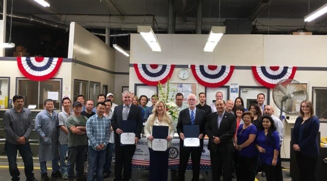 U.S. House Rep. Lou Correa Tours Long Term Orange County Manufacturer And Supplier To Oil And Gas Industry