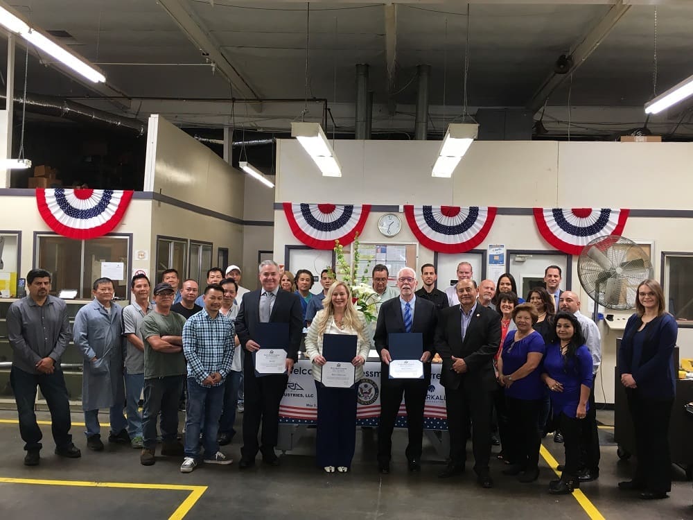 U.S. House Rep. Lou Correa Tours Long Term Orange County Manufacturer And Supplier To Oil And Gas Industry
