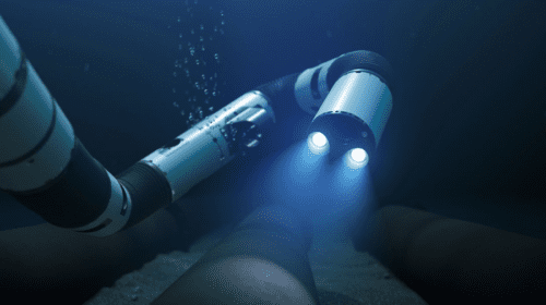 The Snake Robot – Photo courtesy of Equinor