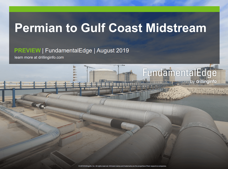 Permian Continues to Test the Limits of America’s Existing Midstream and Downstream Infrastructure 1 Drillinginfo
