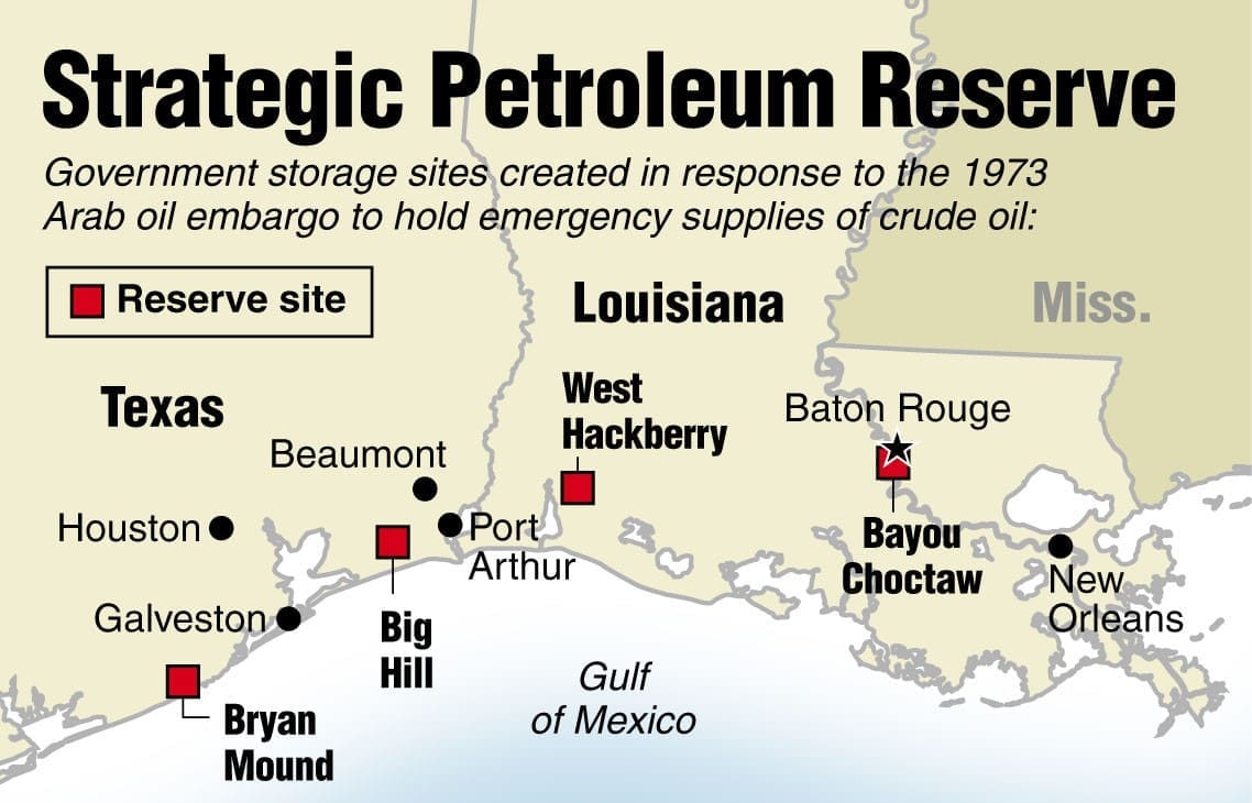 Petroleum Stockpiles Worldwide: Where and How Big 4 SPR