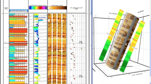Sonic Logs – Image courtesy of Emerson Paradigm