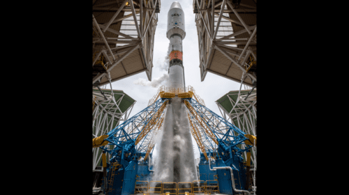 SES is the only satellite operator to offer both GEO and MEO high throughput capacity. Photo courtesy of Arianespace