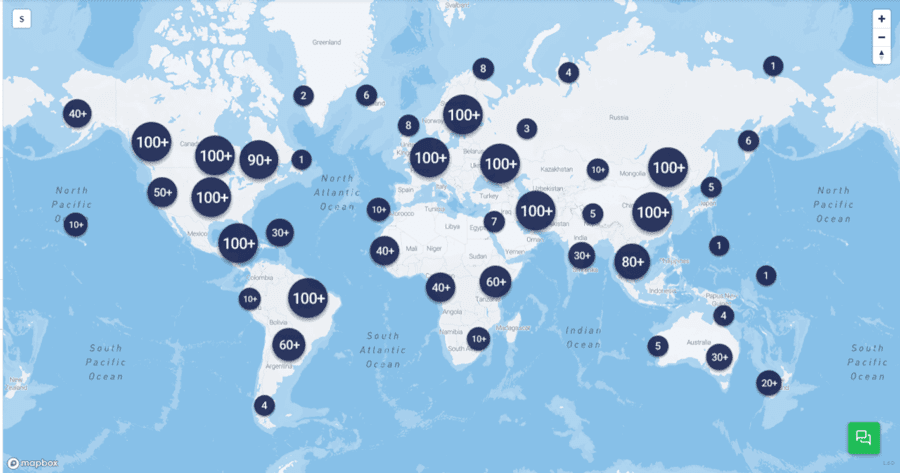 Global Terminals from Asia to Greenland – Source: Insights Global