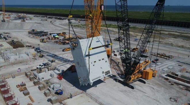 Venture Global Announces Arrival of First Liquefaction Equipment at Calcasieu Pass LNG Export Facility 33 Venture Global Announces Arrival of First Liquefaction Equipment at Calcasieu Pass LNG Export Facility