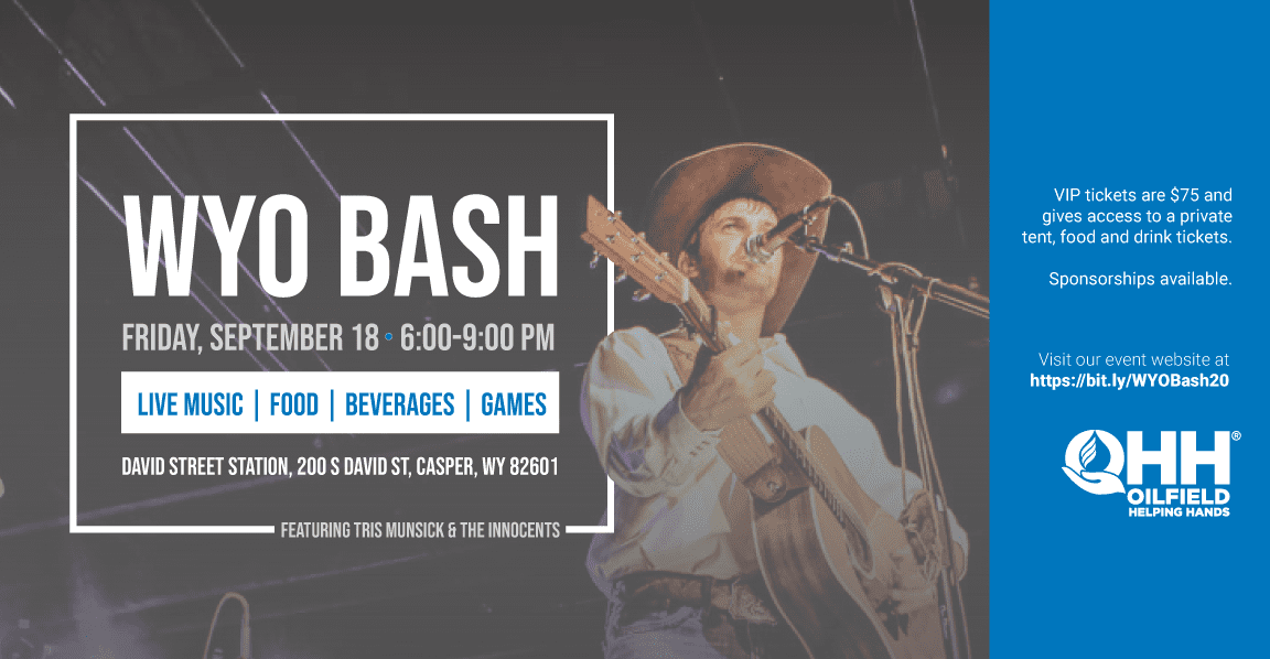 Oilfield Helping Hands to host WYO Bash in Casper, Wyoming