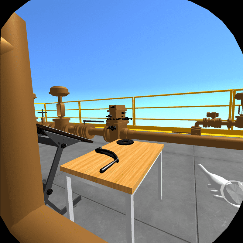Utilizing Technology to Create a Customized Training Experience 4 Using VR, users are immersed in an offshore environment and can perform tasks and walk through processes in the same way they would on real equipment, reducing financial cost and risk.