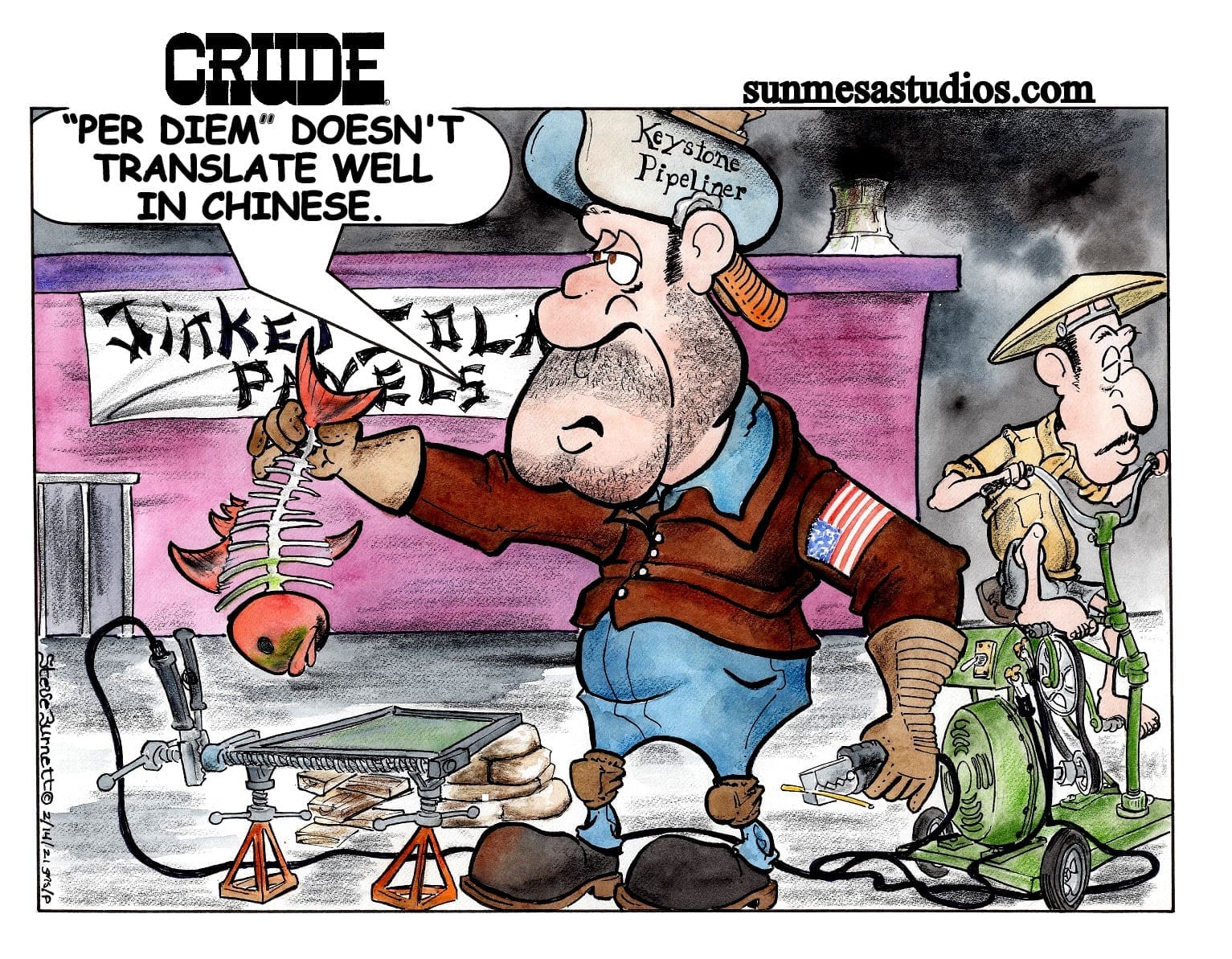 Keystone to China
