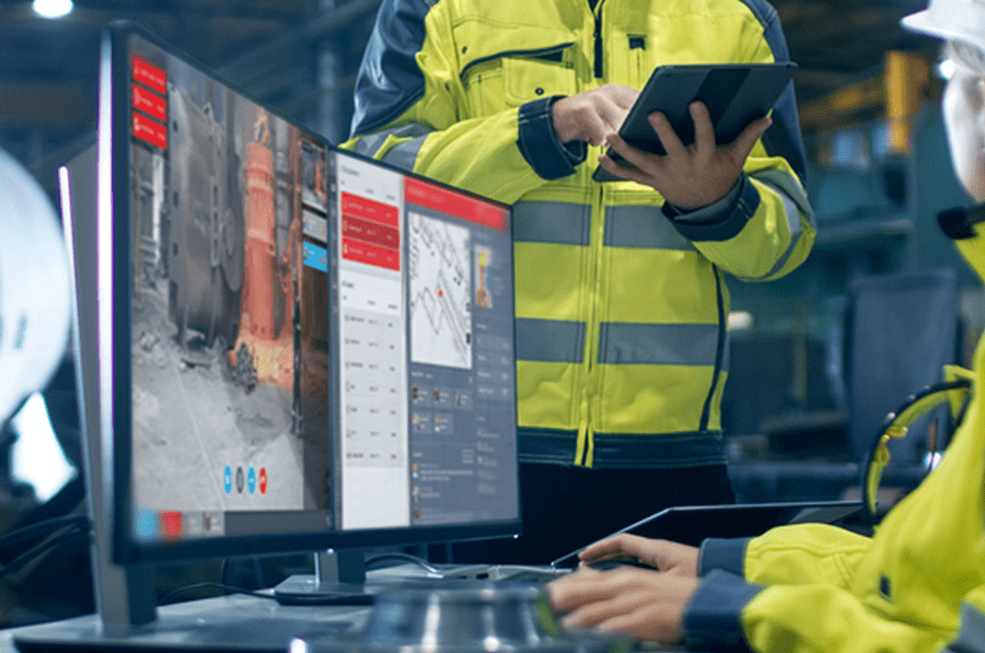 Wearing Workplace Safety on the Sleeve and the Head 1 This is the control center where reported data is viewed and analyzed.