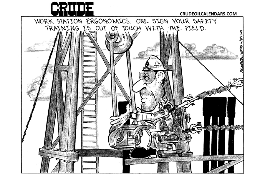 Oilman Cartoon November/December 2022 - Energies Media