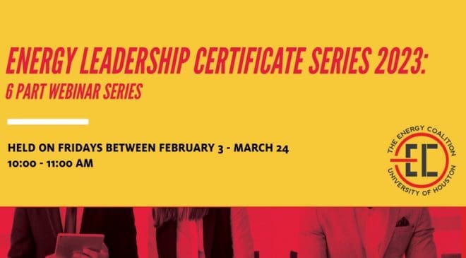 UH Energy Career and Leadership Webinars Pave Way for Energy Career Success