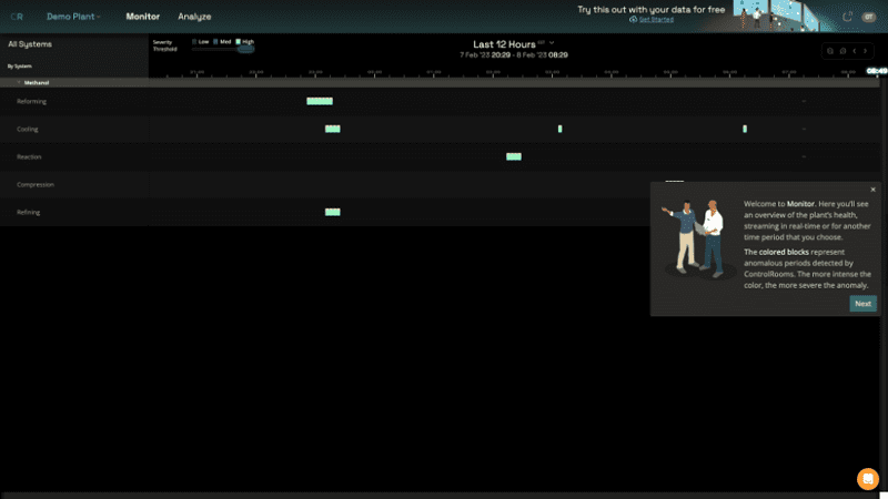 AI Troubleshooting allows control room operators to see around corners.