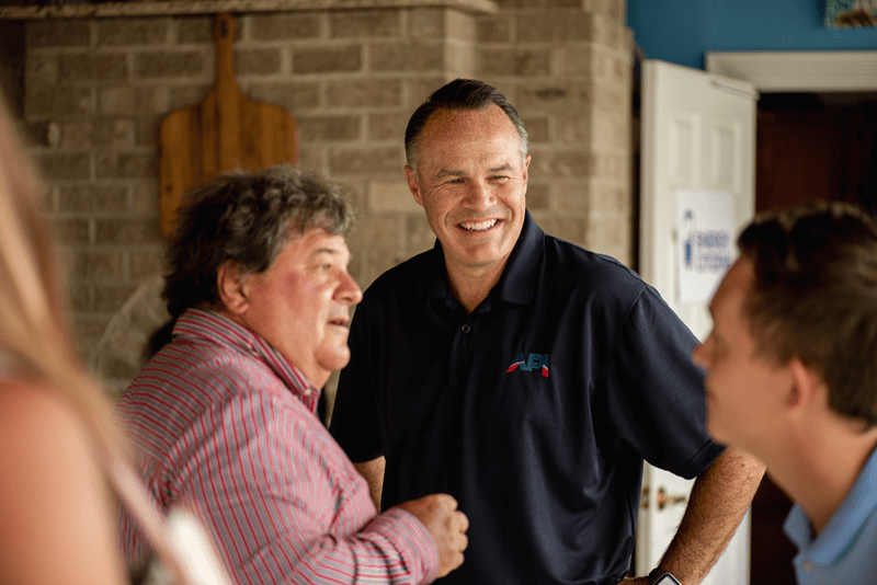 Sommers meeting with members of API’s Energy Citizens program, a group of educated and motivated Americans who support the use of U.S. oil and natural gas in their communities, in Washington County, PA.