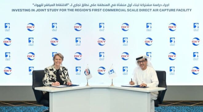 ADNOC and Occidental to Advance Direct Air Capture Project in the UAE 36 OXY and ADNOC