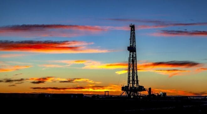 oil, derrick, rig