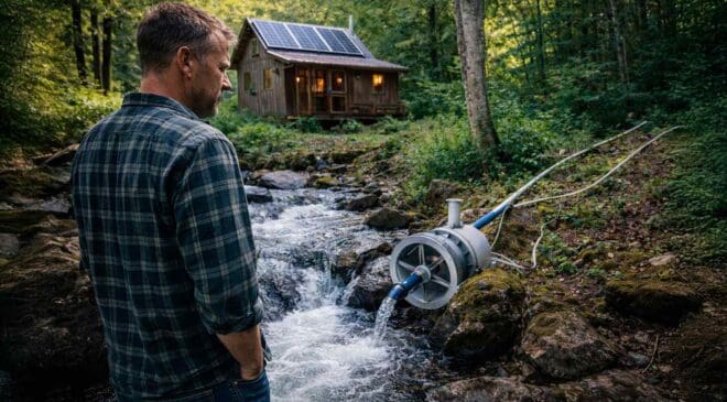 “I live on free energy” — An American prepper reveals how to live off-grid using just water 45 off-grid