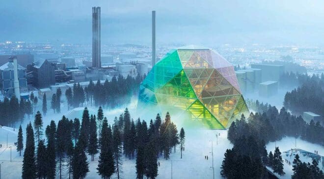 Architects built a strange rainbow dome as an experiment — Then it began absorbing pollution and turning it into energy 31 rainbow dome architecture