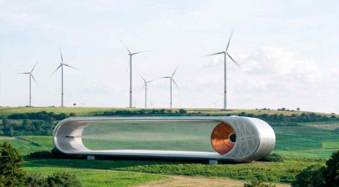 New Yorker develops wind shaker that converts airflow into energy just by vibrating — Then he designs a true "Windbelt" and now threatens industry 30 wind belt afore wind energy farm