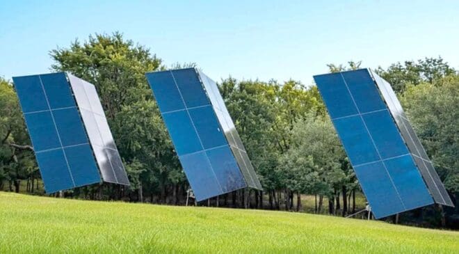 Engineers stacked solar panels into a tower to save space and realized flat designs may be wasting millions 24 3D solar panel towers