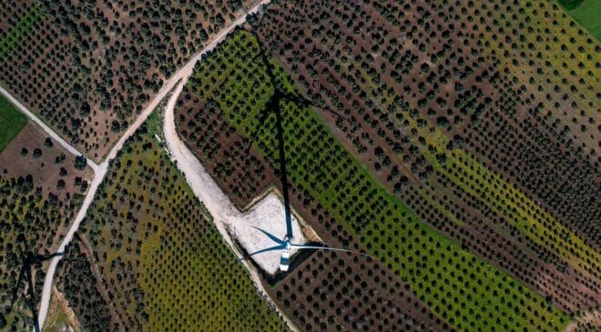 Experts study wind turbines and uncover an unexpected effect — They create a ‘wind shadow’ and steal wind from each other 31 giant wind turbine shadow