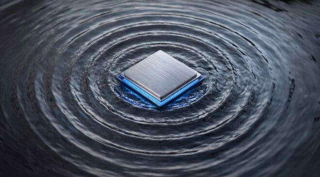 Researchers discovered a material where tiny internal vibrations can control electricity and may unlock a new generation of batteries 10 square device creating vibrations