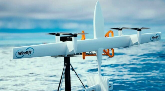 Engineers built a turbine that leaves the ground and flies in a figure-eight pattern while generating power for a house 21 stationed flying turbine drone