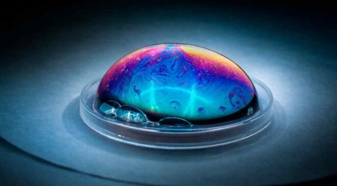 Swiss scientists mixed fresh and salt water in the lab until tiny slippery bubbles began unlocking a new way to generate blue energy 6 tiny bubble forming in water