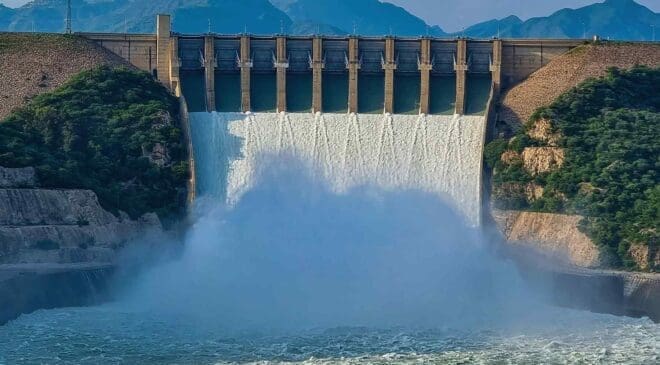 Natel Energy progresses variable-speed turbine systems designed for low-head hydropower applications in the United States 11 Narel Energy hydropower dam