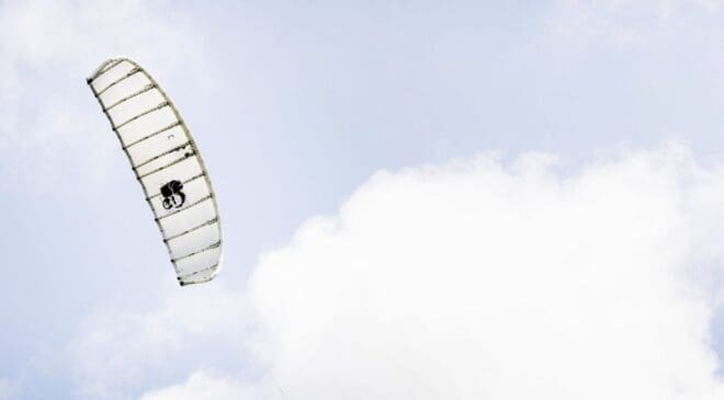 Wind turbines can’t reach the monster winds high above Earth, so engineers sent energy kites 1,600 feet into the sky to hunt them instead 26 wind kite flying in air