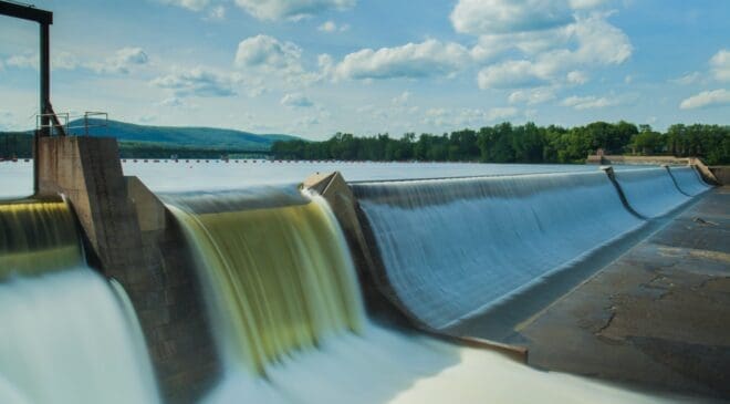 Vattenfall is building fish ladders at its hydropower dams to bring salmon back to Scandinavian rivers 28 Fish, hydropower dam
