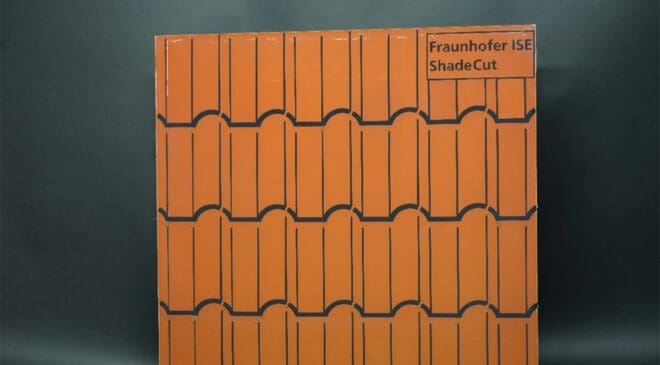 Fraunhofer's new ShadeCut film lets solar panels mimic roof tiles and masonry while keeping 95% of their power output 47 fraunhofer ise 1