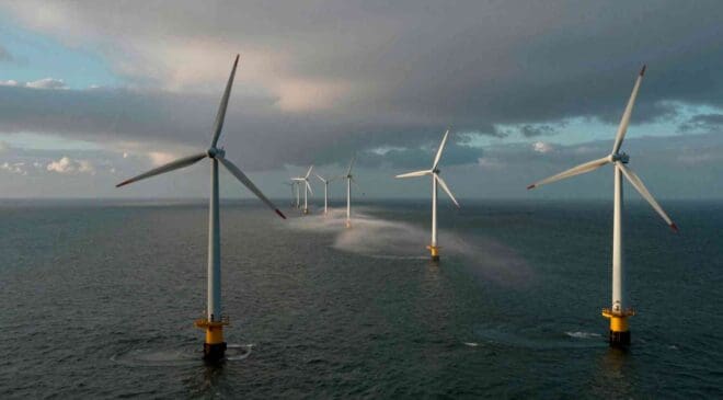 France just proposed paying offshore wind farms that get "robbed" of their wind by newer neighbors — and America is watching closely 14 Wind turbines