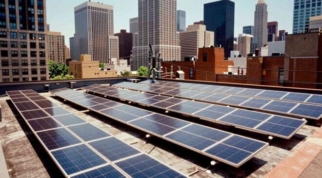 New York hit 5.6 gigawatts of solar power on a single June afternoon and its grid operator immediately warned the state is still falling behind 14 rooftop solar power installation in New York