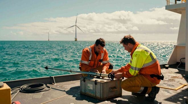 Australian engineers borrowed a speargun to solve one of offshore wind's most expensive unsolved problems 40 15. Energies Media Australian engineers borrowed a speargun to solve one of offshore winds most expensive unsolved problems