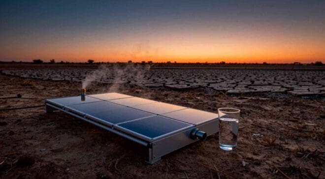 Texas engineers built a solar desalination device inspired by pendulum physics that produced drinking water through the night in Texas 30 Texas