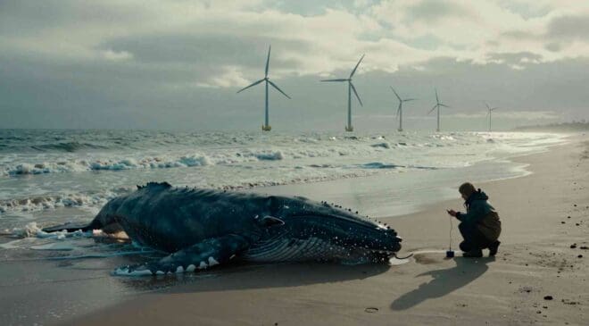 Wind turbines were cleared in the New Jersey whale deaths, but one researcher's underwater recordings tell a far more unsettling story 32 Wind