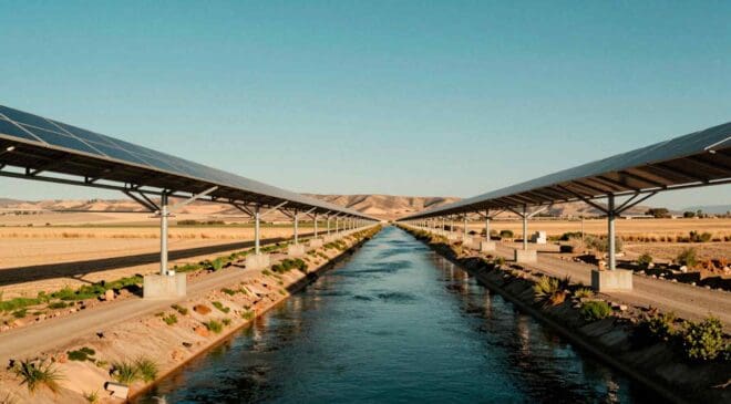 California's $20 million canal solar pilot generates electricity and cuts water evaporation in dual-benefit test 10 California