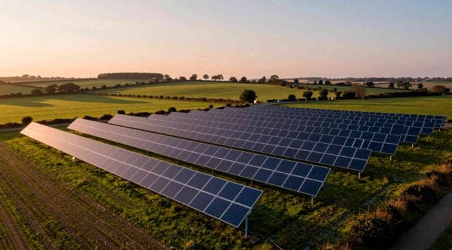 European Energy sells 15 MWac Trinity Hall Solar Farm in Bedfordshire to AlphaReal-managed entity 5 Solar panels