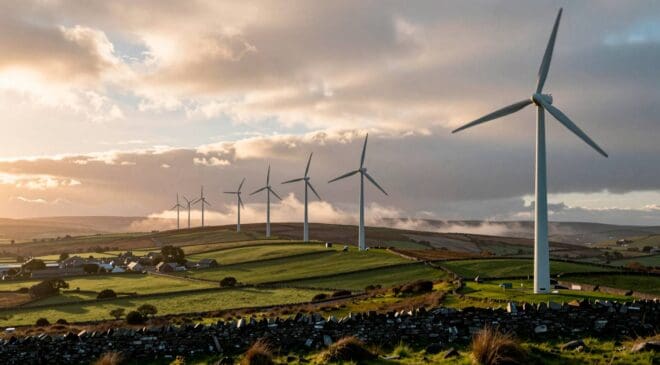 Ireland's wind farms to pay €75 million in local authority rates in 2026, up 8 percent from prior year 50 wind turbines