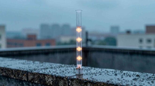 Scientists found a way to pull electricity out of falling raindrops using a tube barely wider than a pencil 45 Electricity