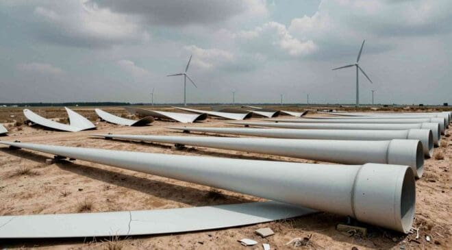 Wind turbine blades destined for landfills are being transformed into plastics three times stronger than nylon 31 Wind turbine blades