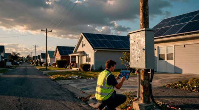 Every rooftop solar panel can push a neighborhood’s voltage out of bounds, but a privacy-preserving AI system cut those violations by 83% 17 10. GES Every rooftop solar panel can push a neighborhoods voltage out of bounds but a privacypreserving AI system cut those violations by 83 percent