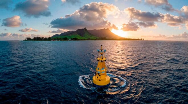 For a year, a lone buoy bobbing off O'ahu quietly exposed a flaw in the wind data powering Hawai'i's offshore energy future 28 11. Energies Media For a year a lone buoy bobbing off Oahu quietly exposed a flaw in the wind data powering Hawaiis offshore energy future