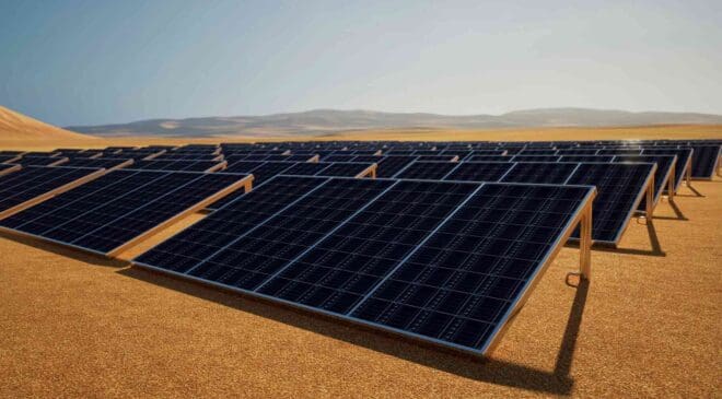 Illinois researchers simulated covering the Sahara desert with solar panels and wind farms—and the climate changed in ways no one expected 33 solar panels in the Sahara desert